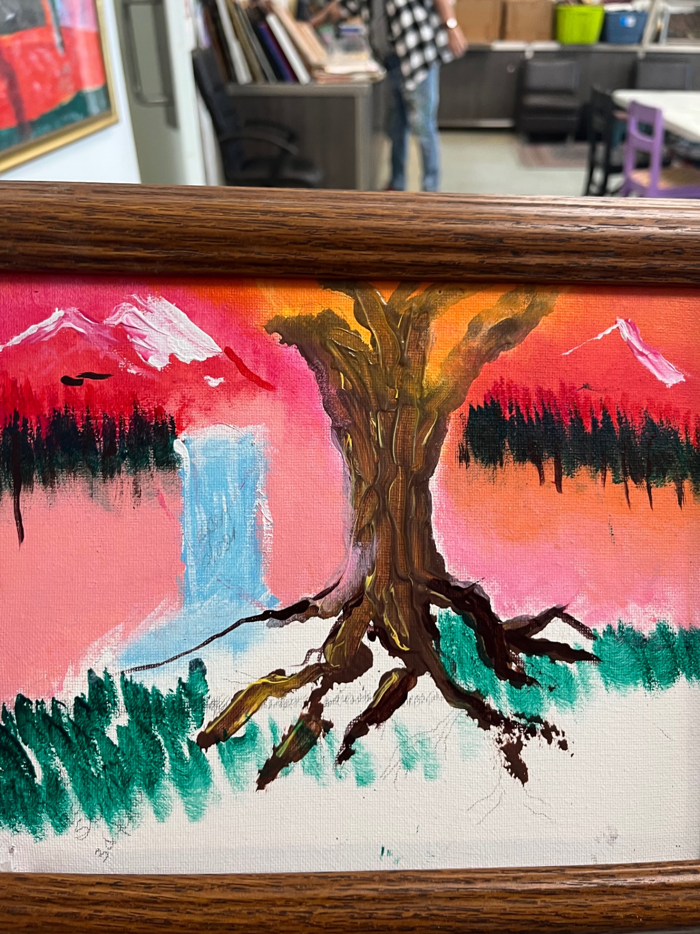 tree of life at sunset